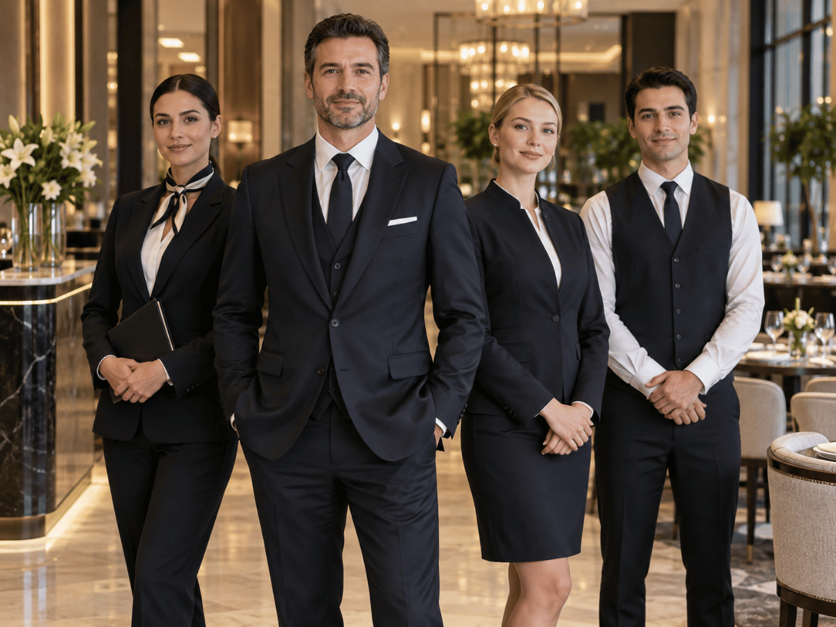 Hospitality supervisor and management uniforms